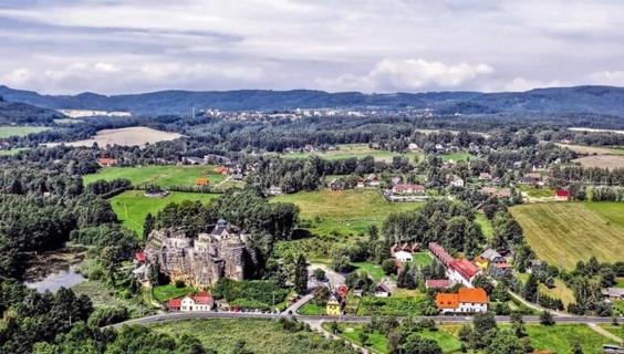 Chata Pod Hradem Sloup  Buitenkant foto
