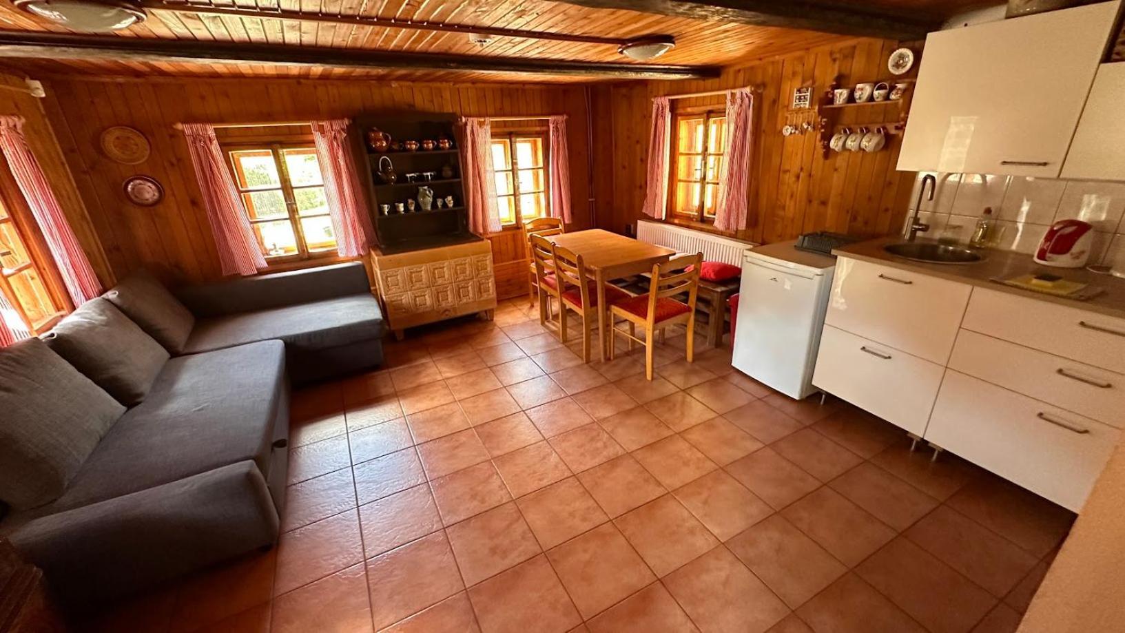 Chata Pod Hradem Sloup  Kamer foto
